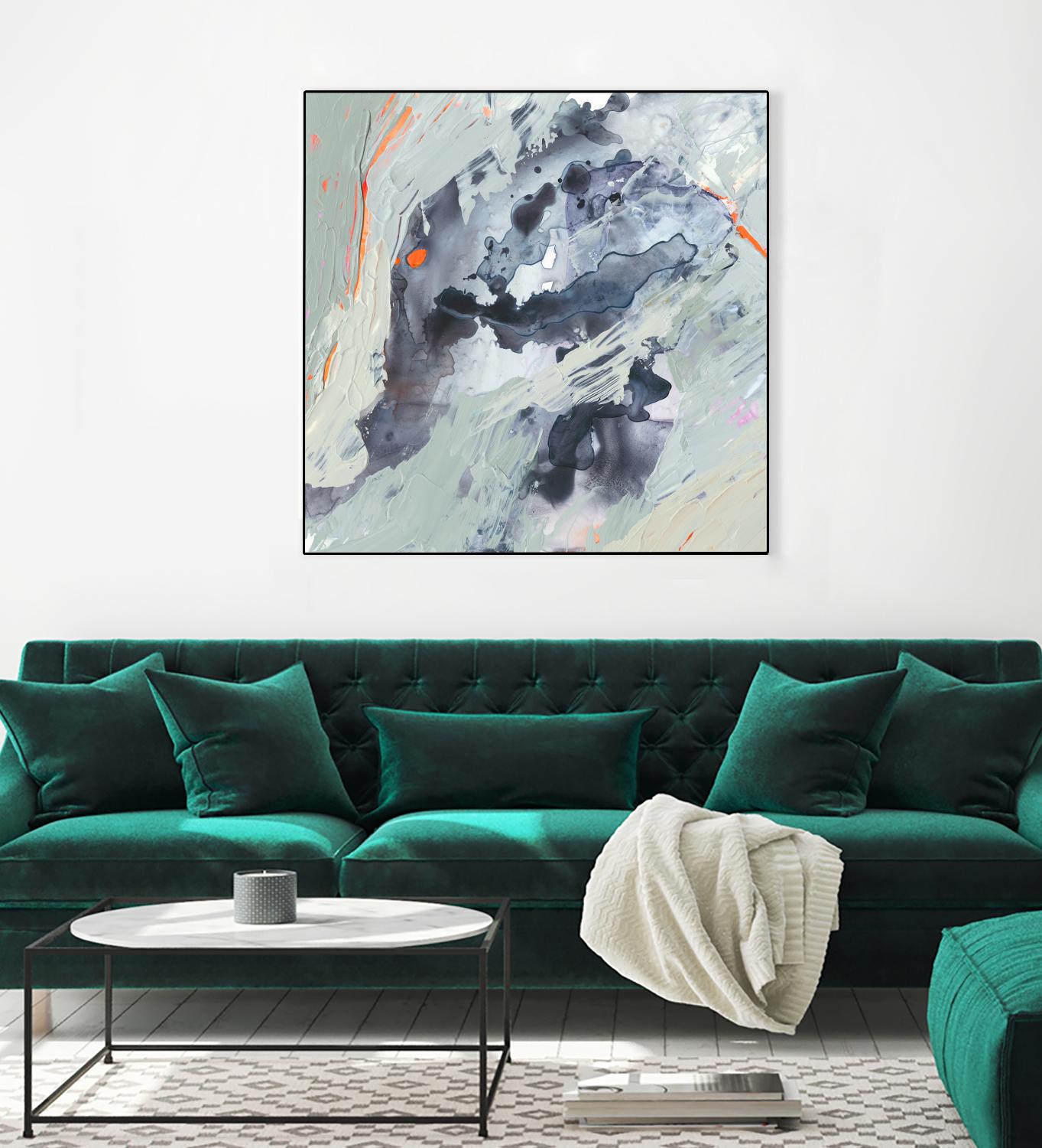 Polyphonic Sea I by Victoria Borges on GIANT ART - abstract