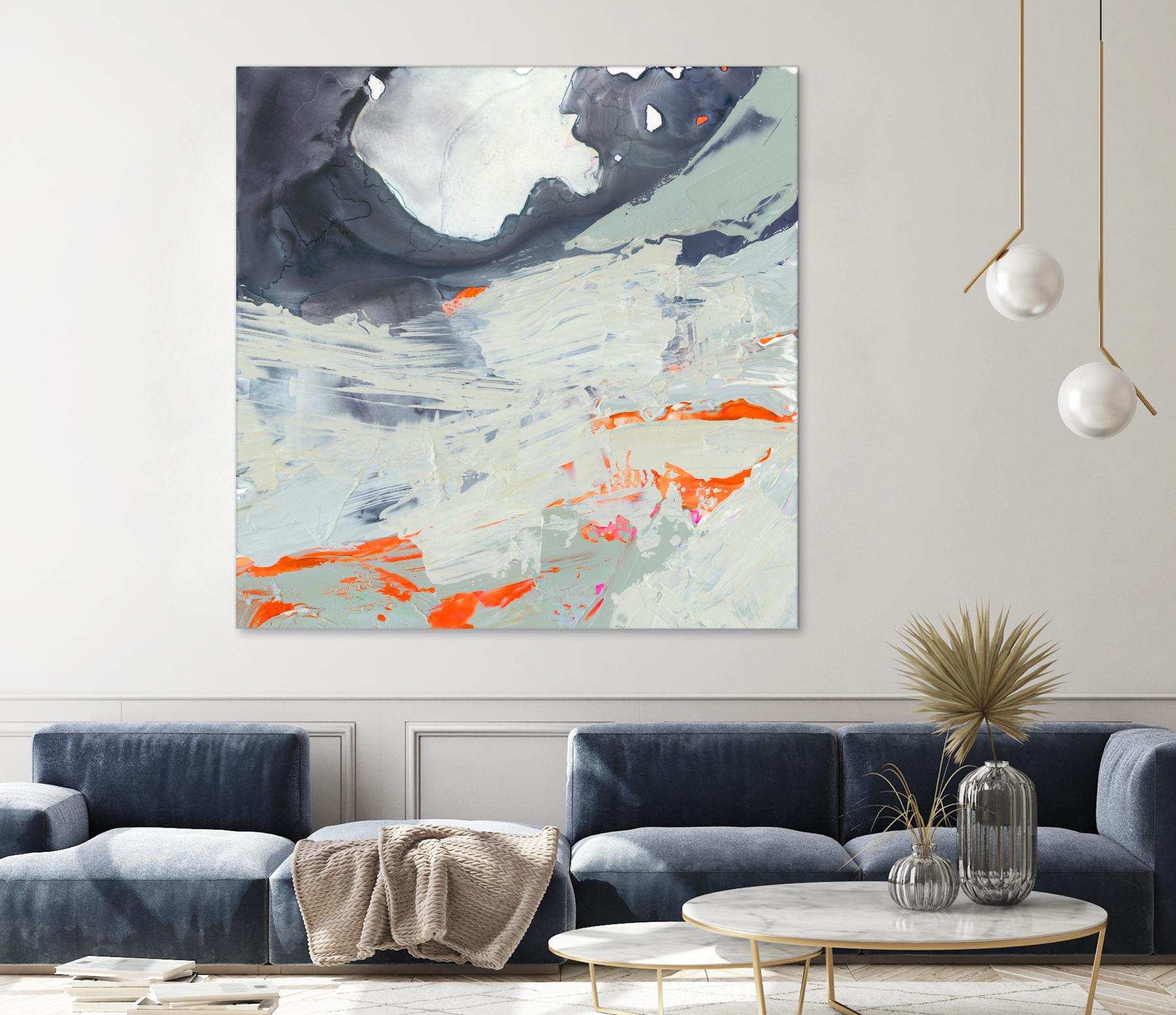 Polyphonic Sea II by Victoria Borges on GIANT ART - abstract