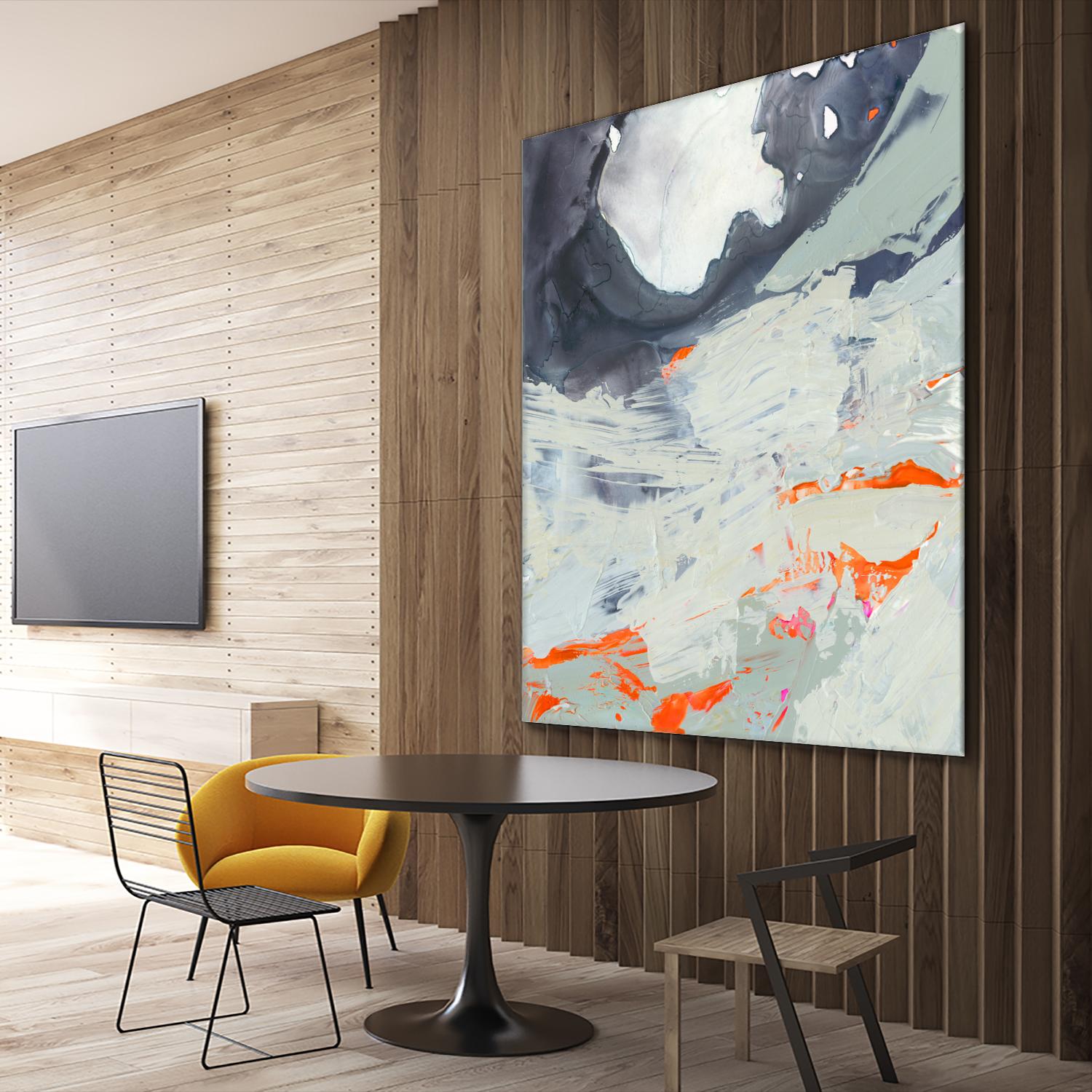 Polyphonic Sea II by Victoria Borges on GIANT ART - abstract