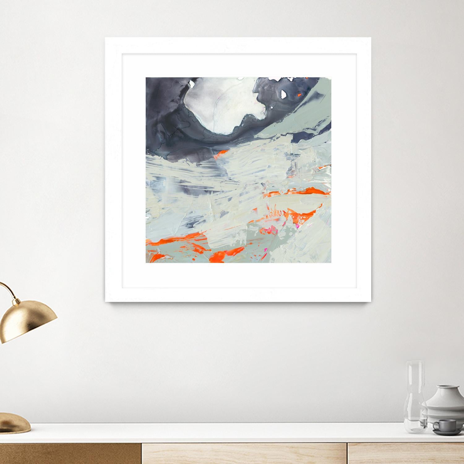 Polyphonic Sea II by Victoria Borges on GIANT ART - abstract