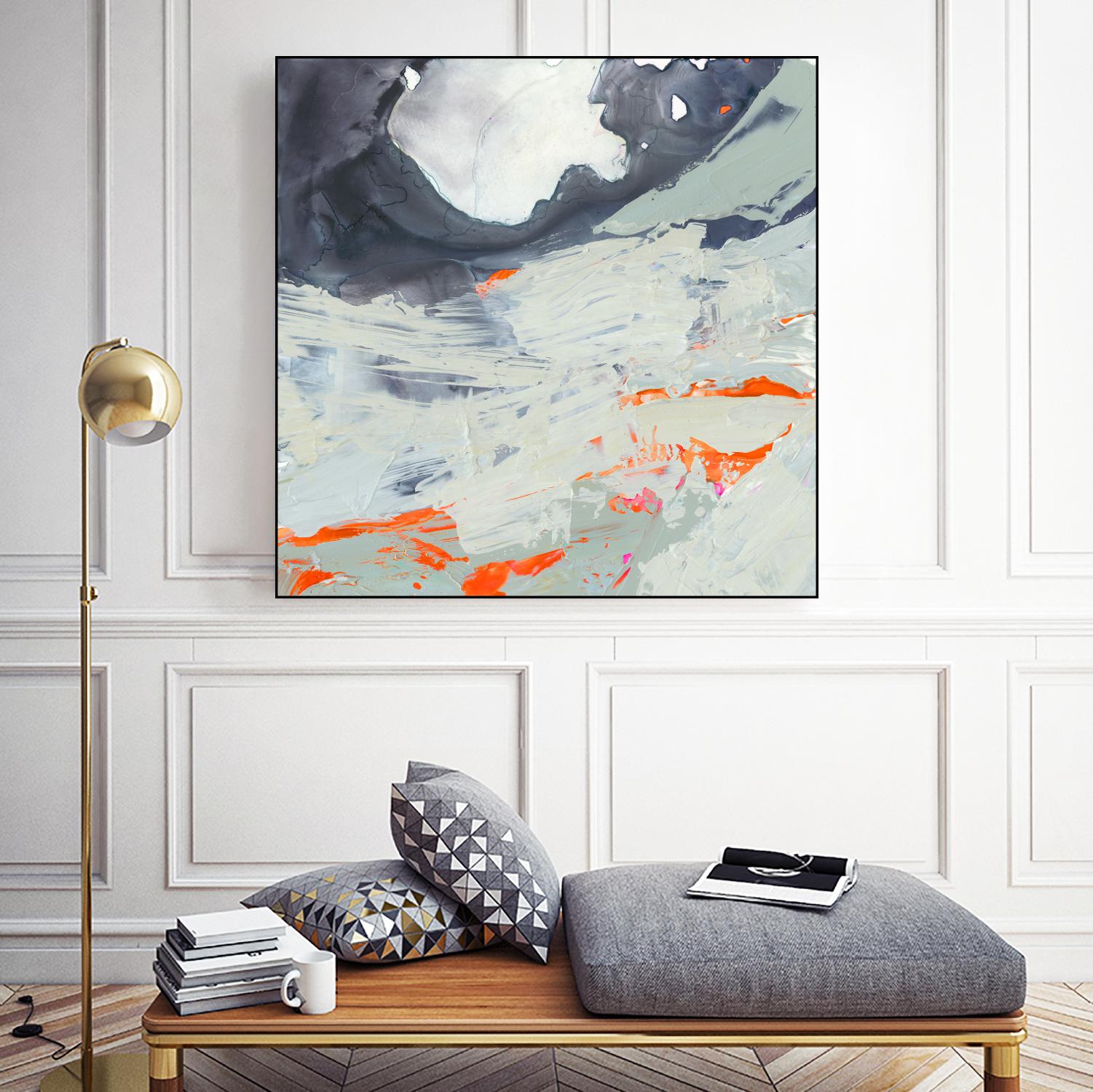 Polyphonic Sea II by Victoria Borges on GIANT ART - abstract