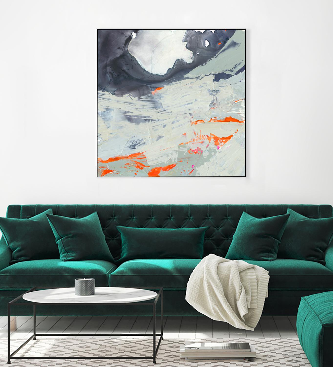 Polyphonic Sea II by Victoria Borges on GIANT ART - abstract