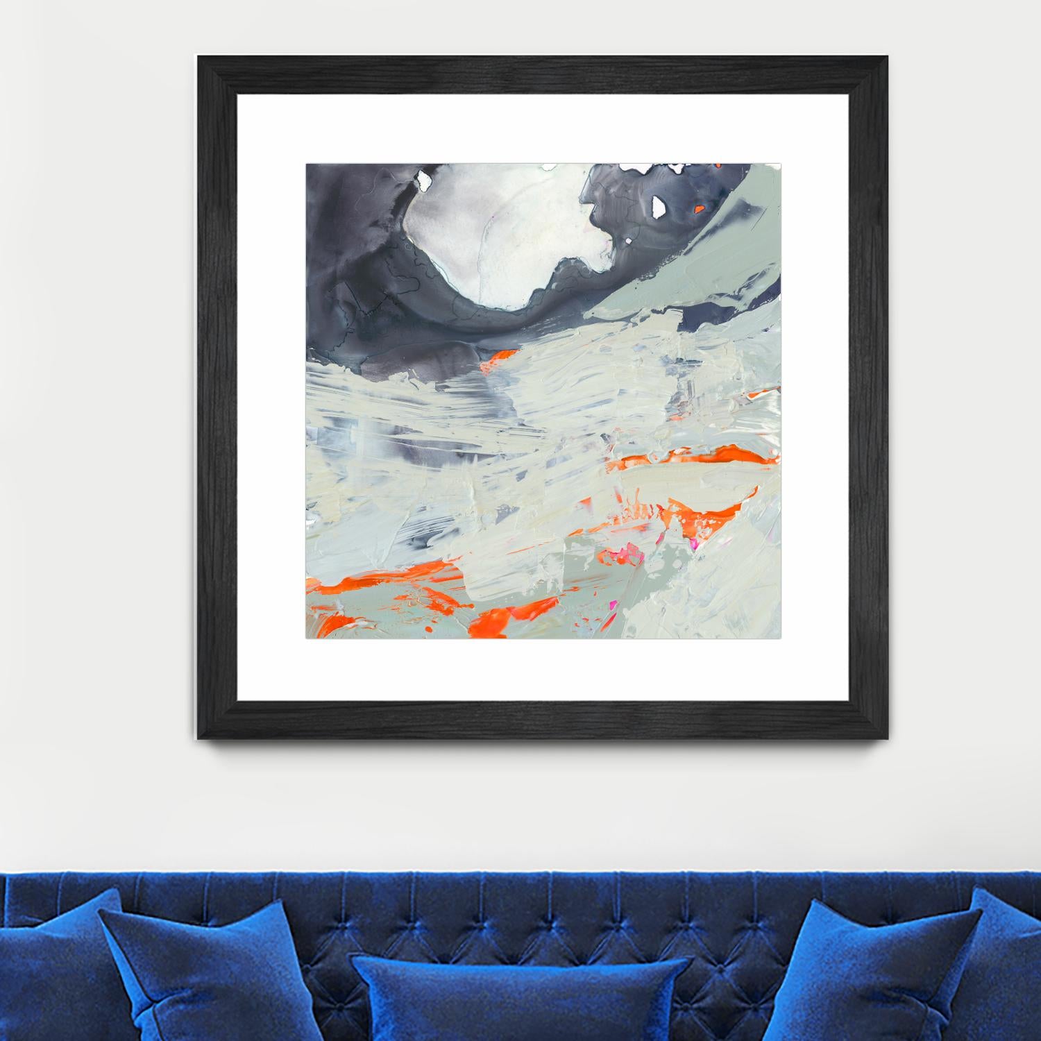 Polyphonic Sea II by Victoria Borges on GIANT ART - abstract