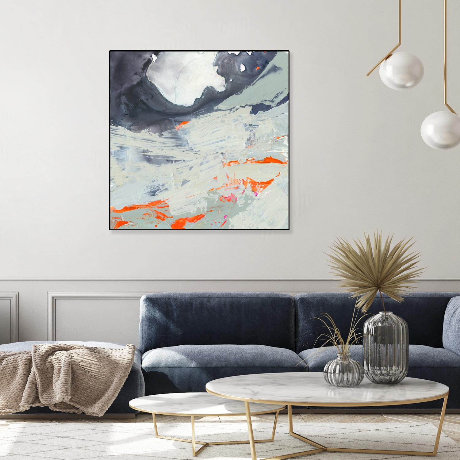 Polyphonic Sea II by Victoria Borges on GIANT ART - abstract