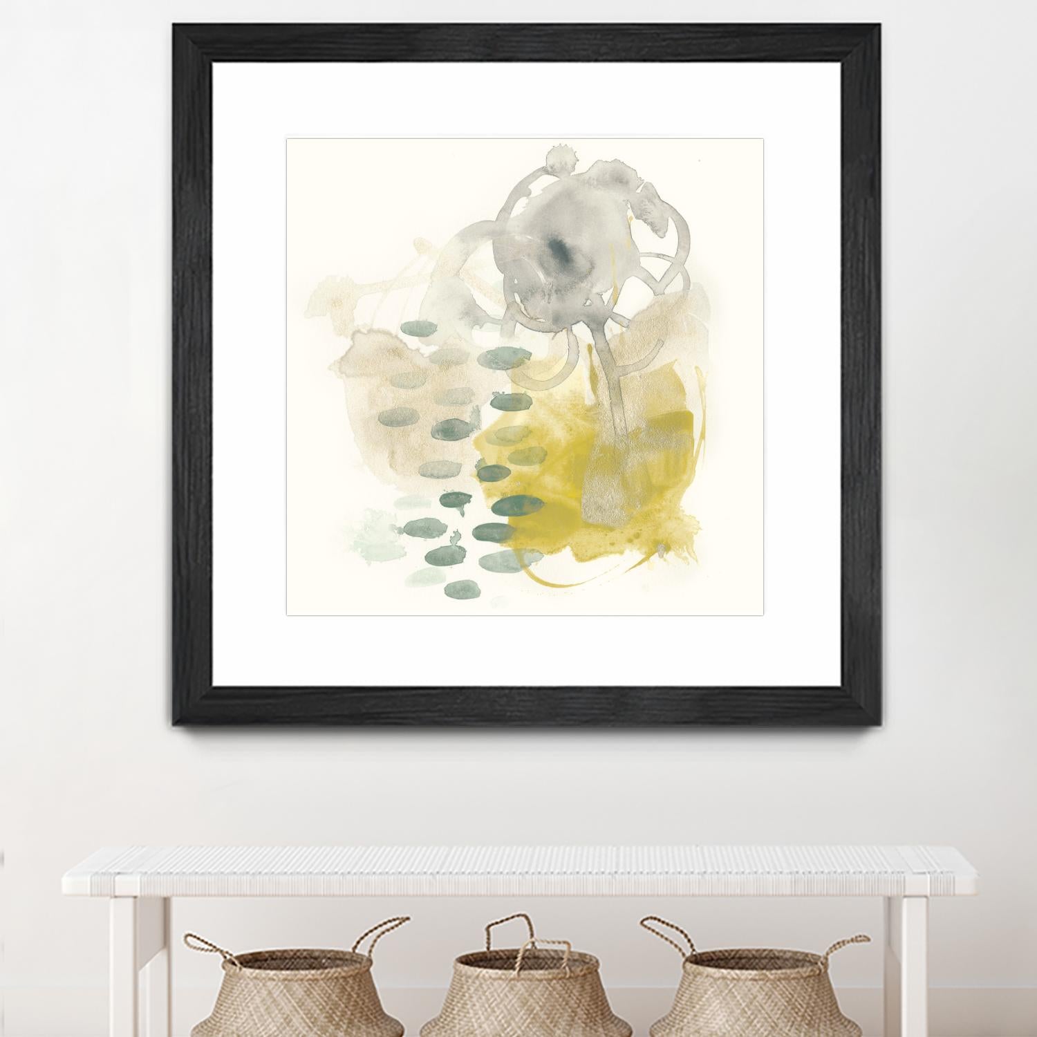 Apex Formula III by June Erica Vess on GIANT ART - yellow abstract
