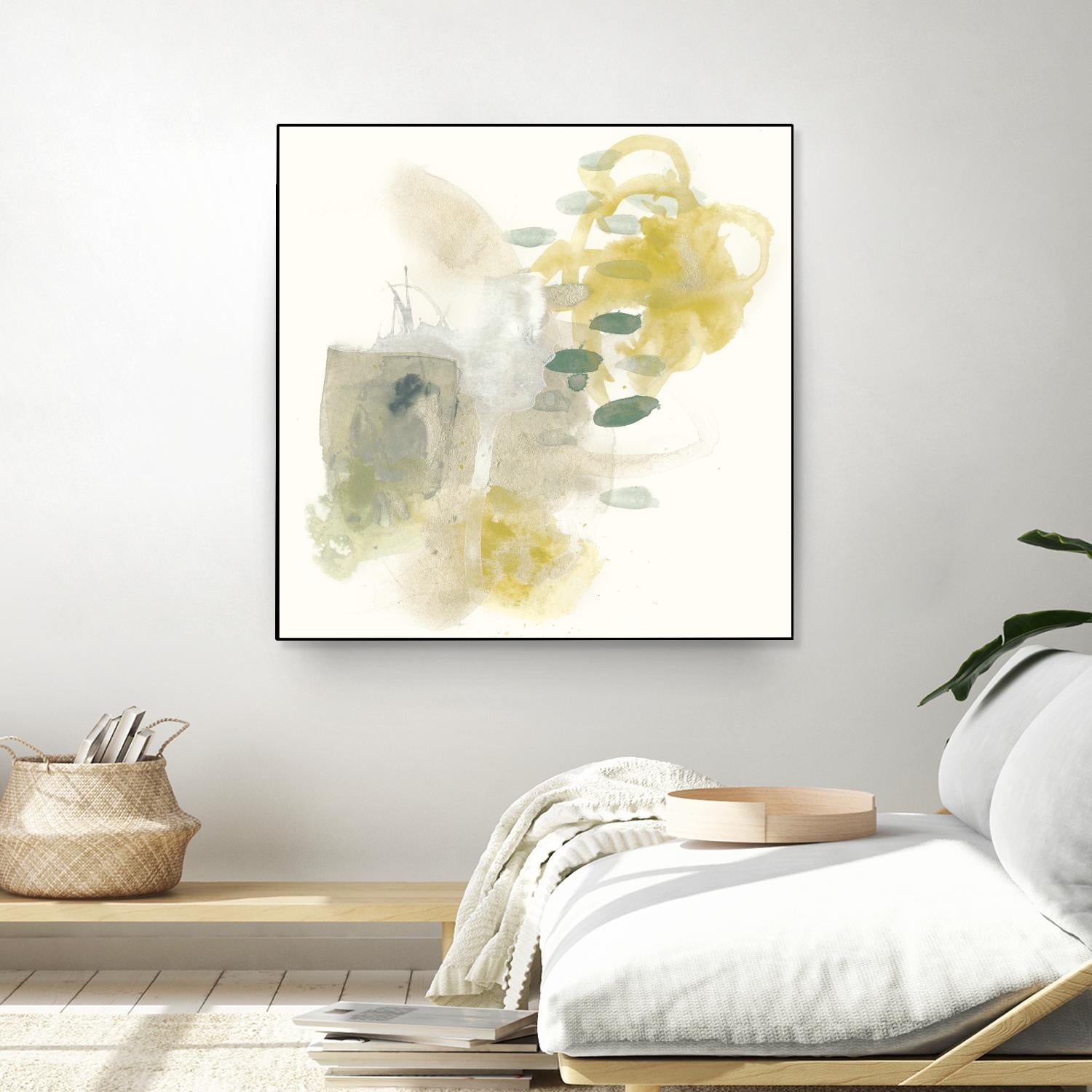 Apex Formula IV by June Erica Vess on GIANT ART - yellow abstract