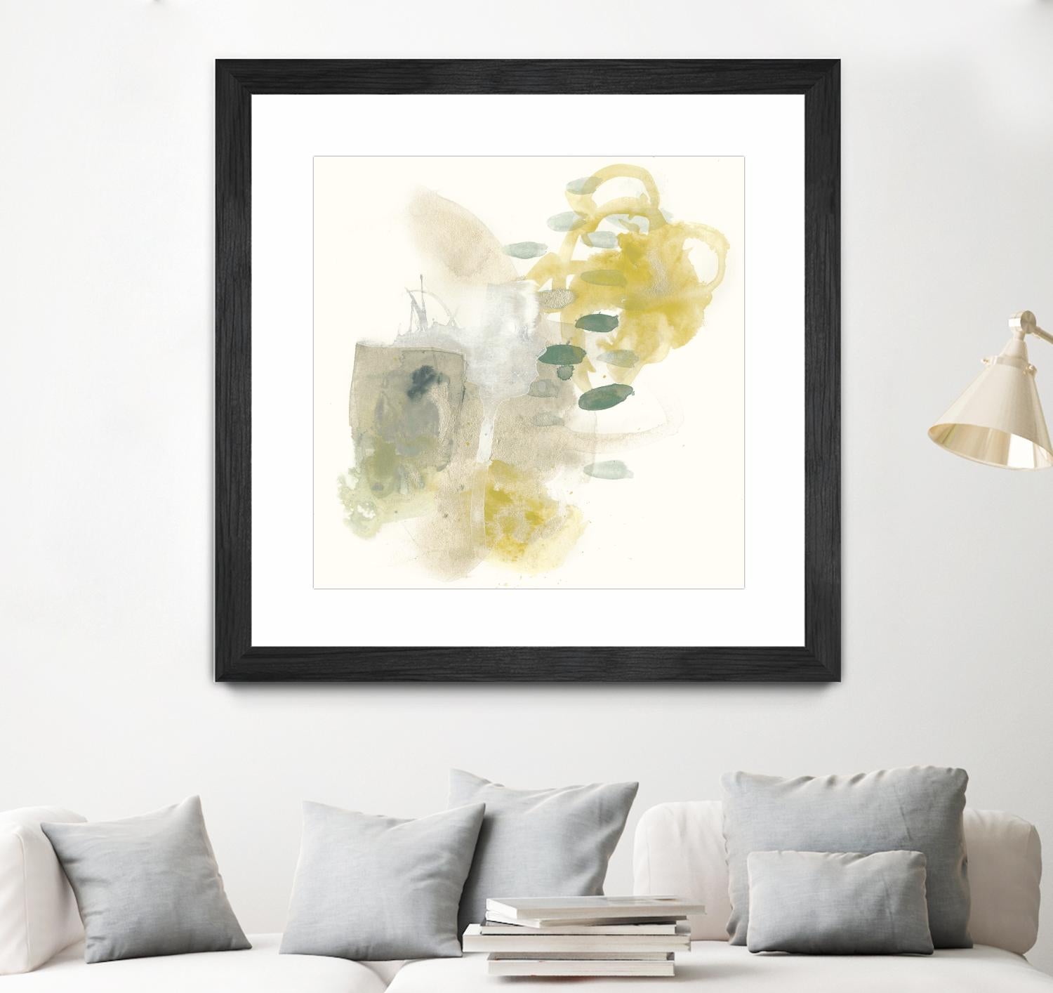 Apex Formula IV by June Erica Vess on GIANT ART - yellow abstract