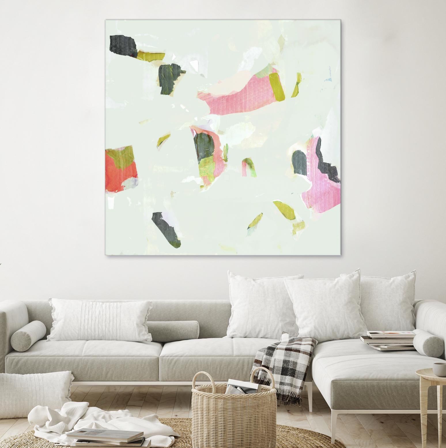 Olive Scatter II by Victoria Borges on GIANT ART - abstract