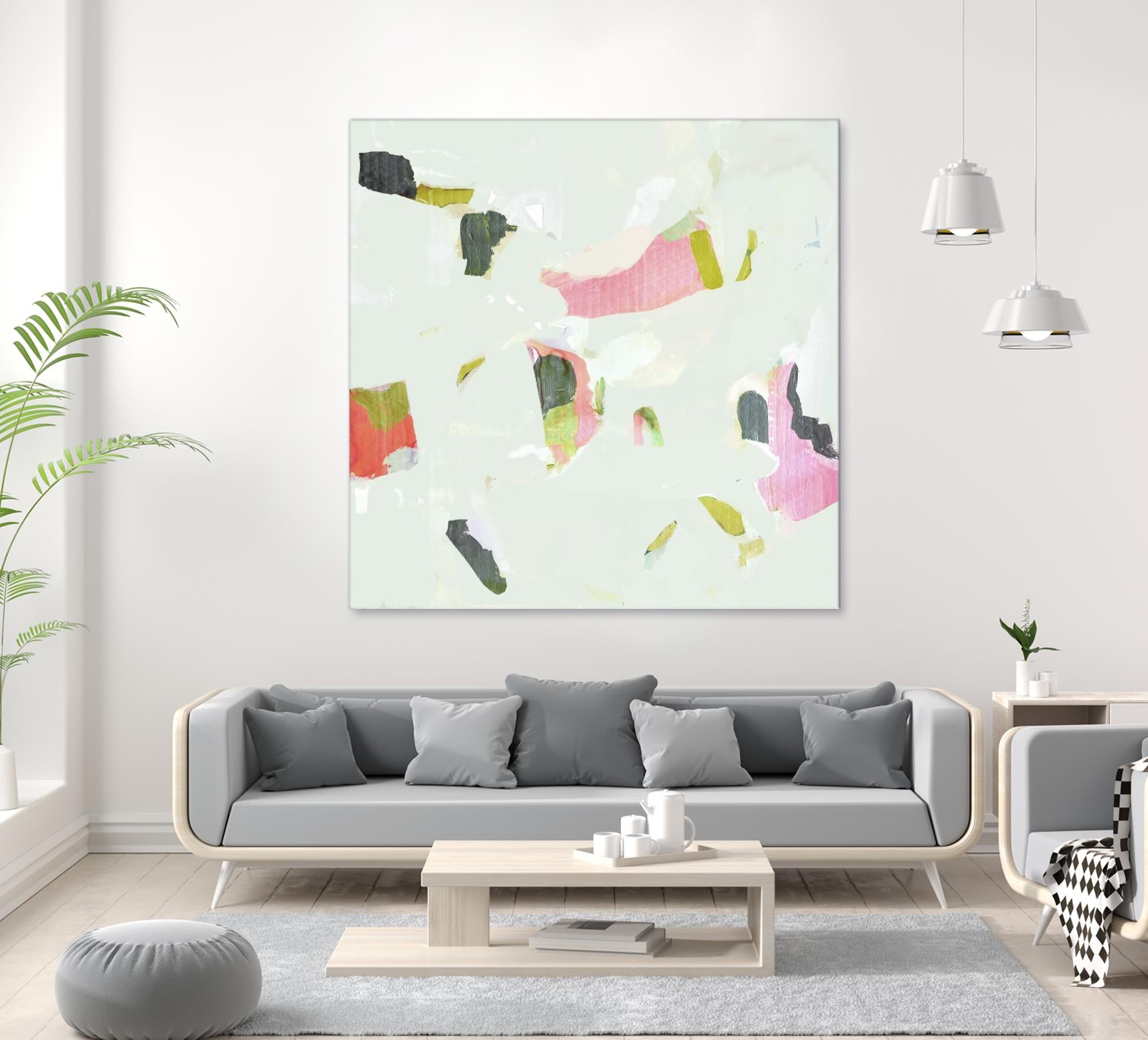 Olive Scatter II by Victoria Borges on GIANT ART - abstract