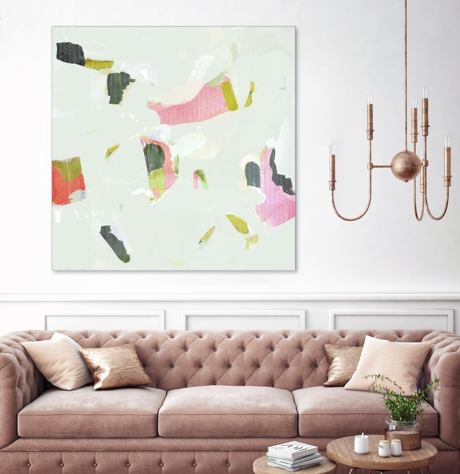 Olive Scatter II by Victoria Borges on GIANT ART - abstract