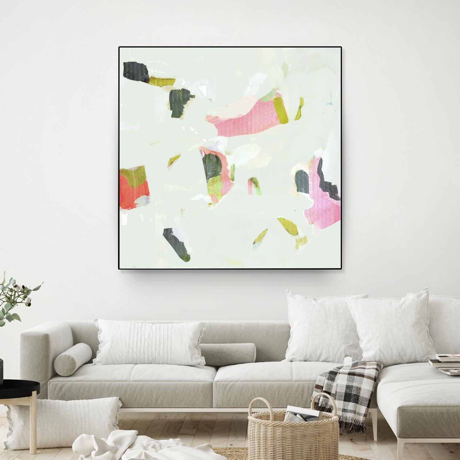 Olive Scatter II by Victoria Borges on GIANT ART - abstract