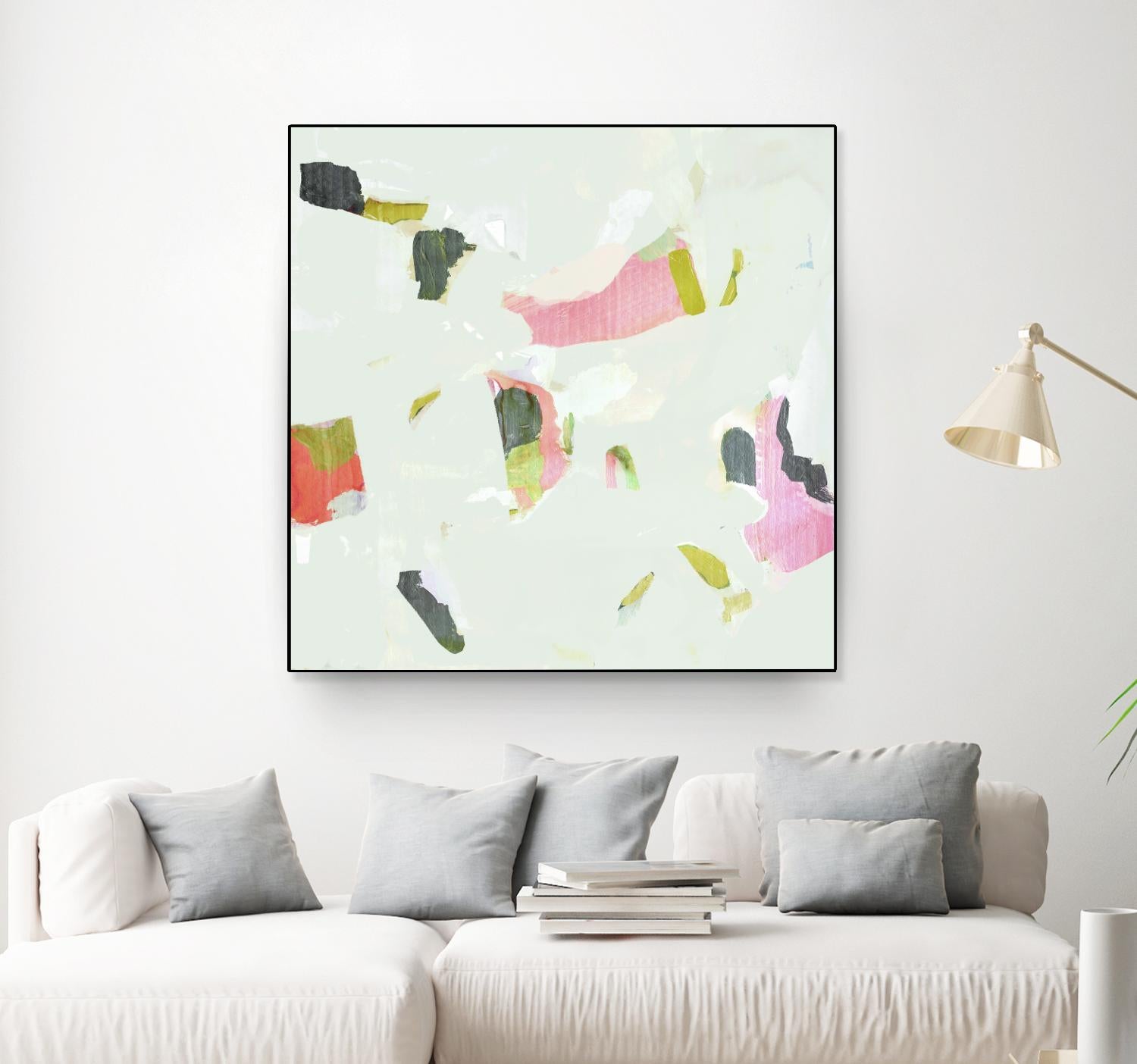 Olive Scatter II by Victoria Borges on GIANT ART - abstract