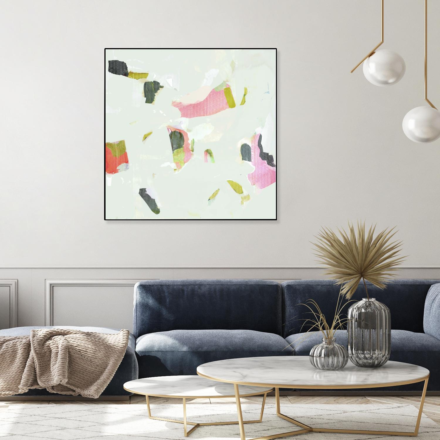 Olive Scatter II by Victoria Borges on GIANT ART - abstract