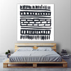 Weft III by June Erica Vess on GIANT ART - black abstract