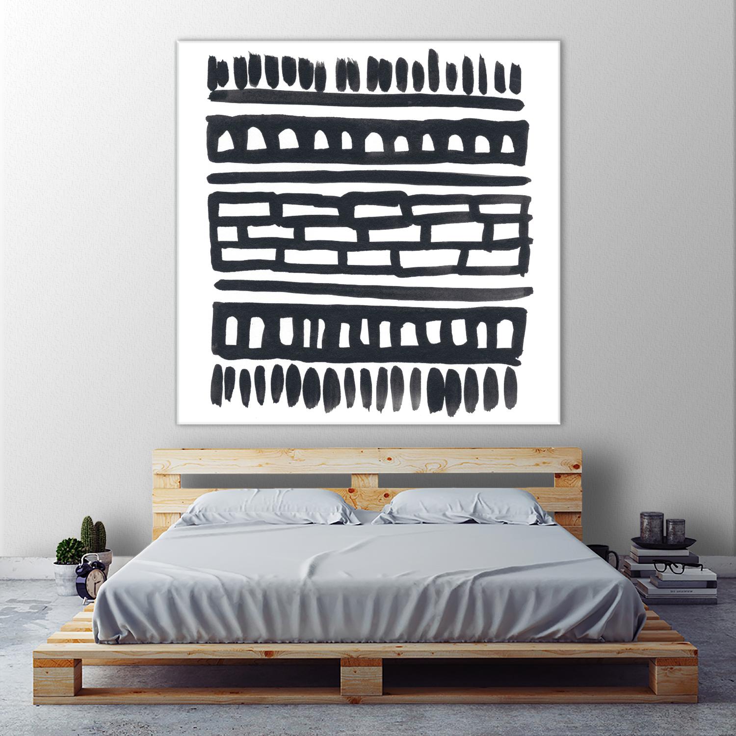 Weft III by June Erica Vess on GIANT ART - black abstract