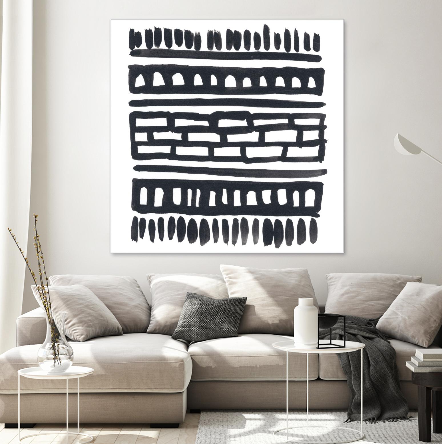 Weft III by June Erica Vess on GIANT ART - black abstract