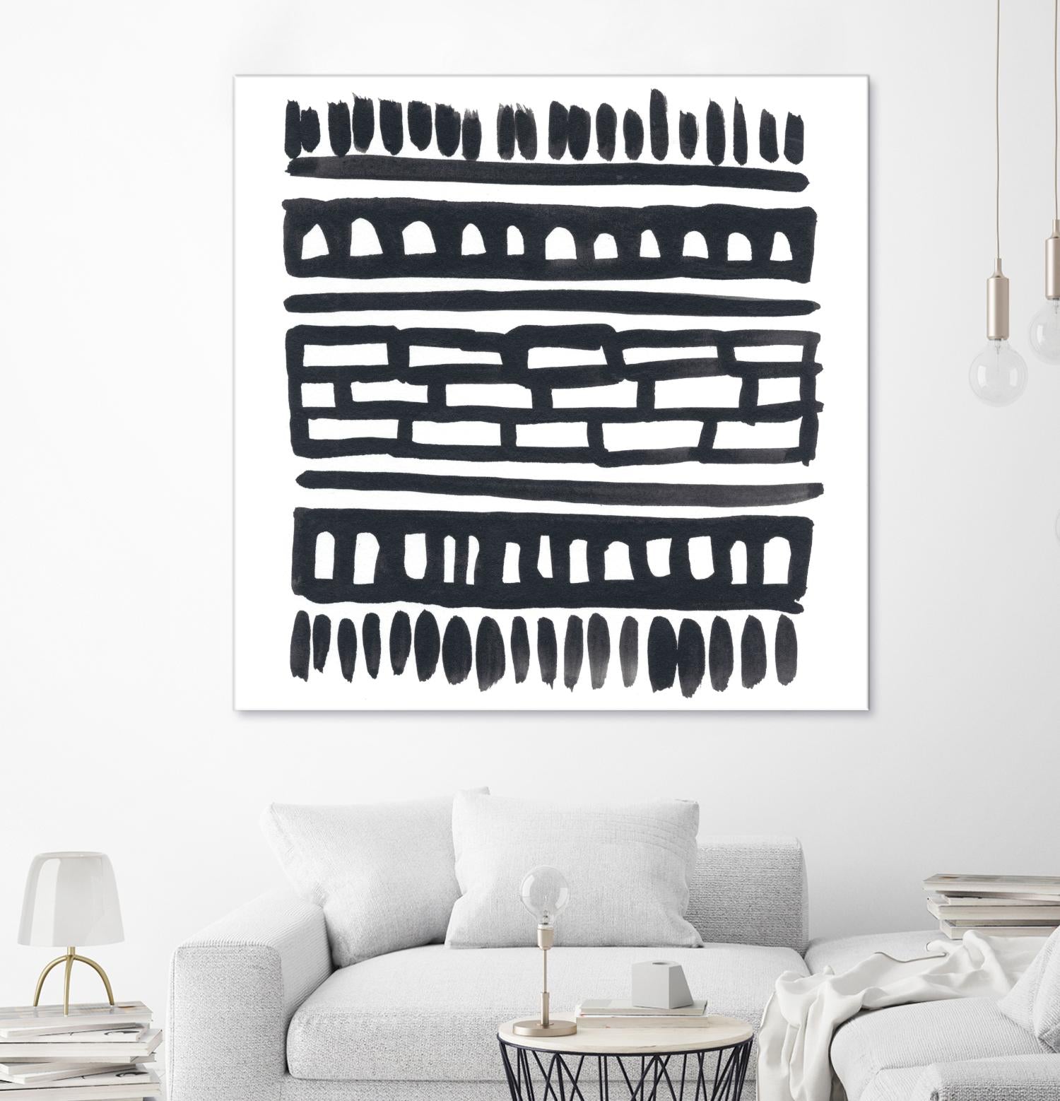 Weft III by June Erica Vess on GIANT ART - black abstract