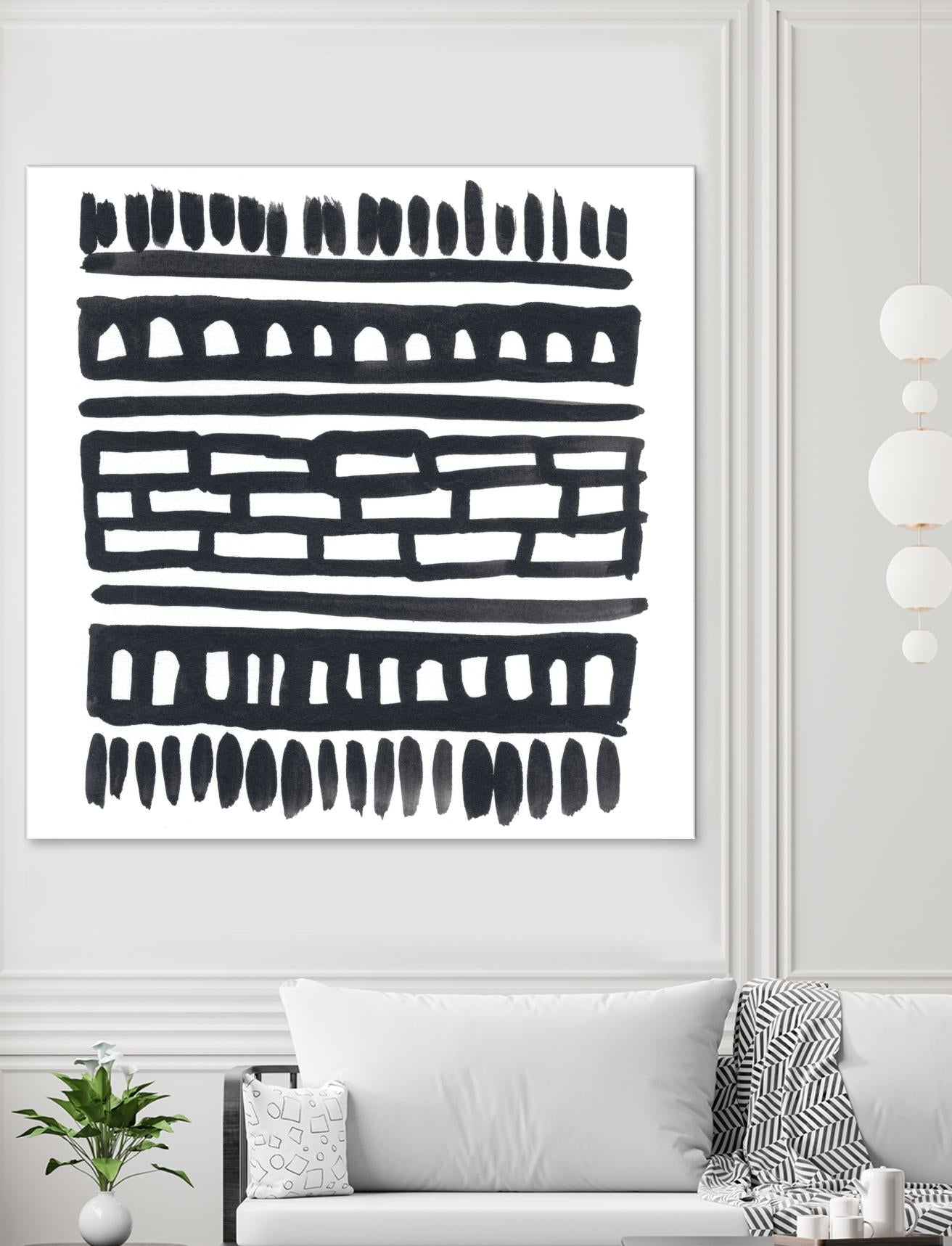 Weft III by June Erica Vess on GIANT ART - black abstract