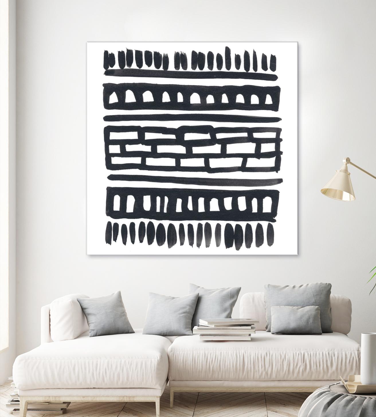 Weft III by June Erica Vess on GIANT ART - black abstract