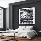 Weft III by June Erica Vess on GIANT ART - black abstract