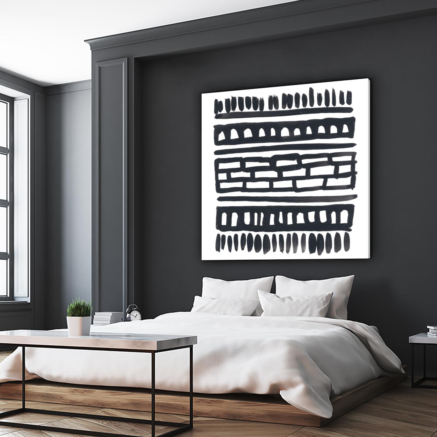 Weft III by June Erica Vess on GIANT ART - black abstract