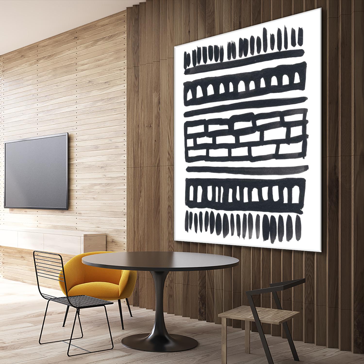 Weft III by June Erica Vess on GIANT ART - black abstract