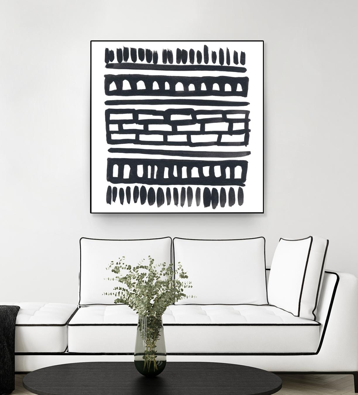 Weft III by June Erica Vess on GIANT ART - black abstract