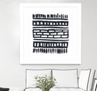 Weft III by June Erica Vess on GIANT ART - black abstract