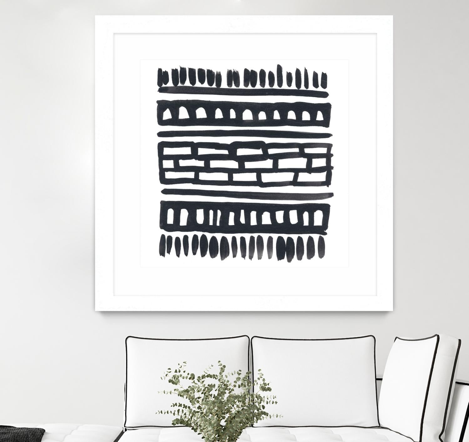 Weft III by June Erica Vess on GIANT ART - black abstract