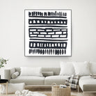 Weft III by June Erica Vess on GIANT ART - black abstract