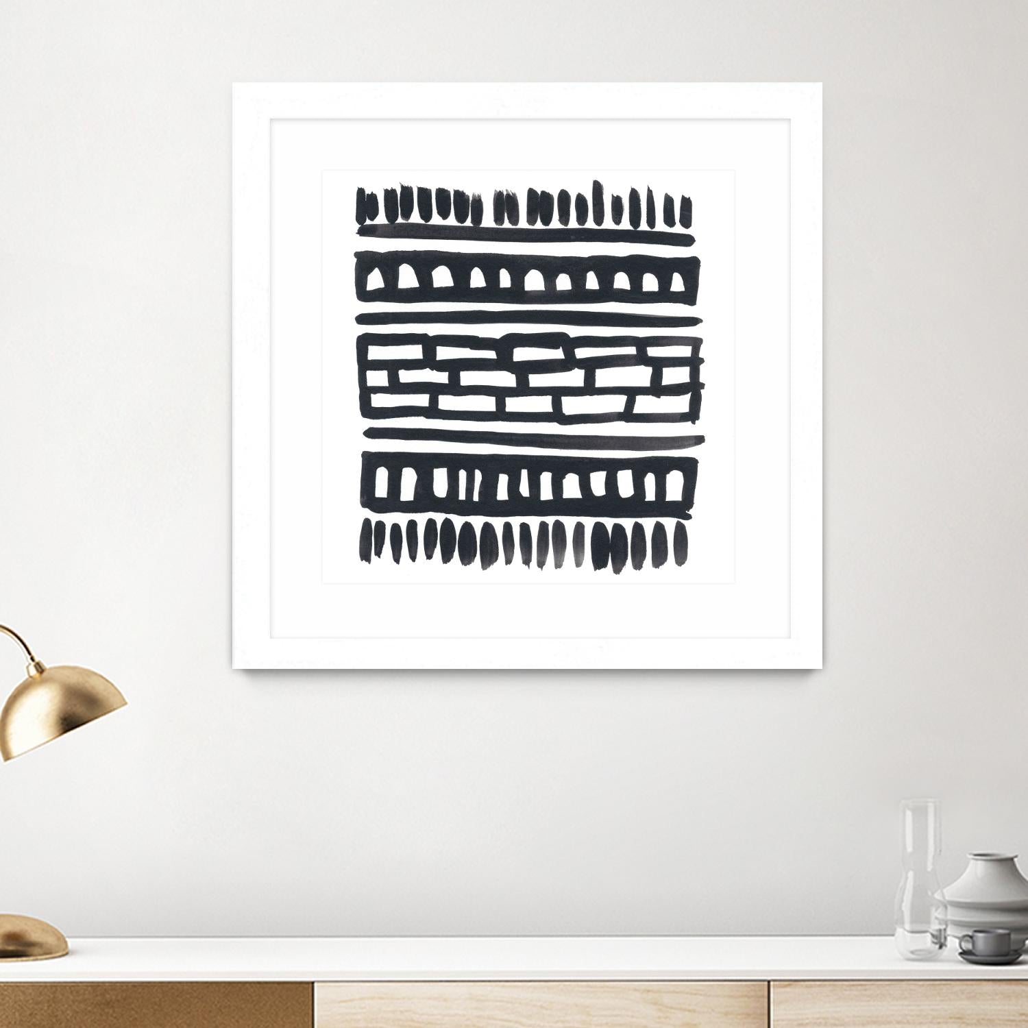 Weft III by June Erica Vess on GIANT ART - black abstract