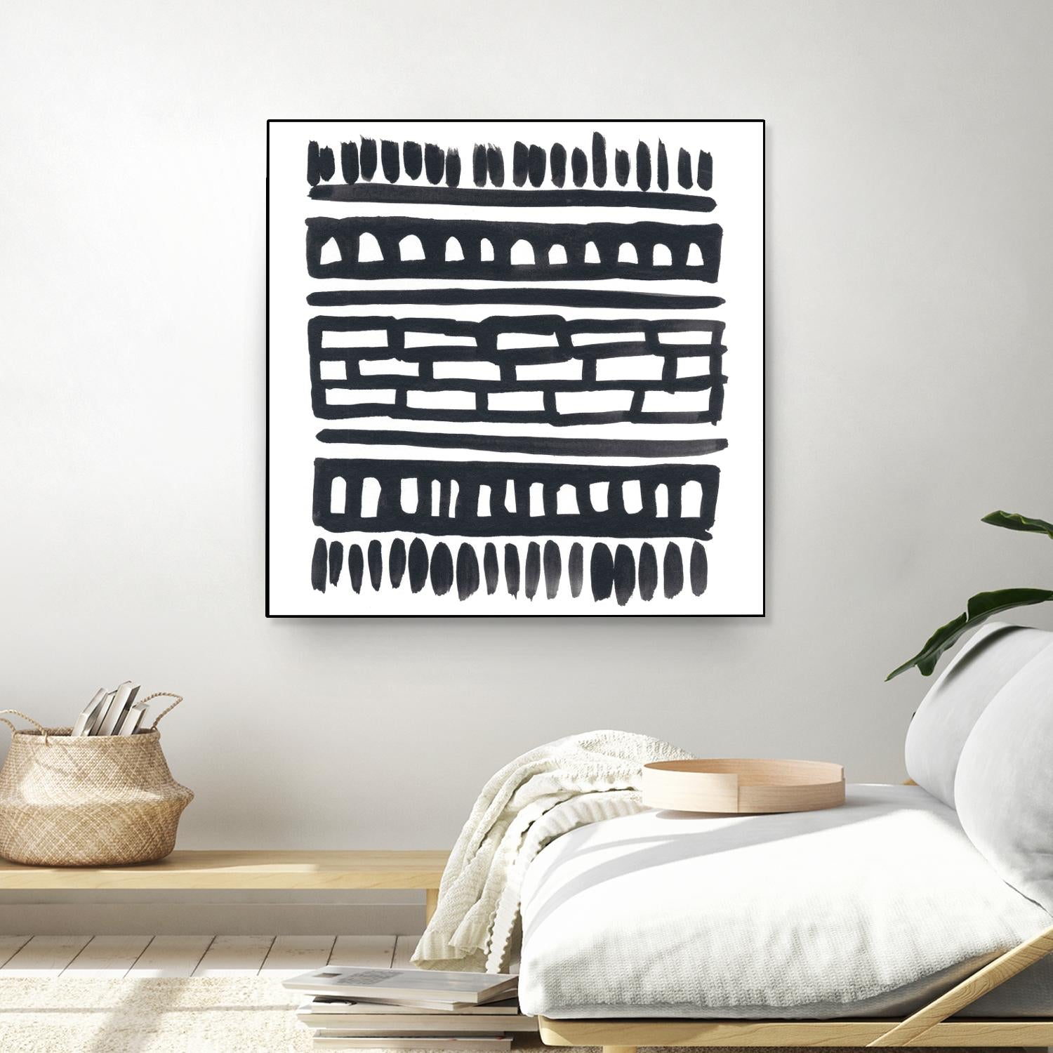 Weft III by June Erica Vess on GIANT ART - black abstract