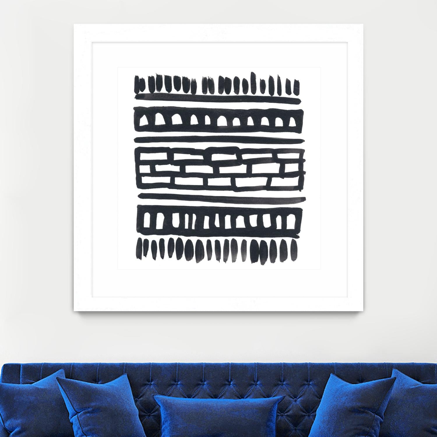 Weft III by June Erica Vess on GIANT ART - black abstract