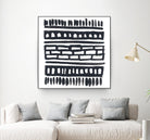 Weft III by June Erica Vess on GIANT ART - black abstract