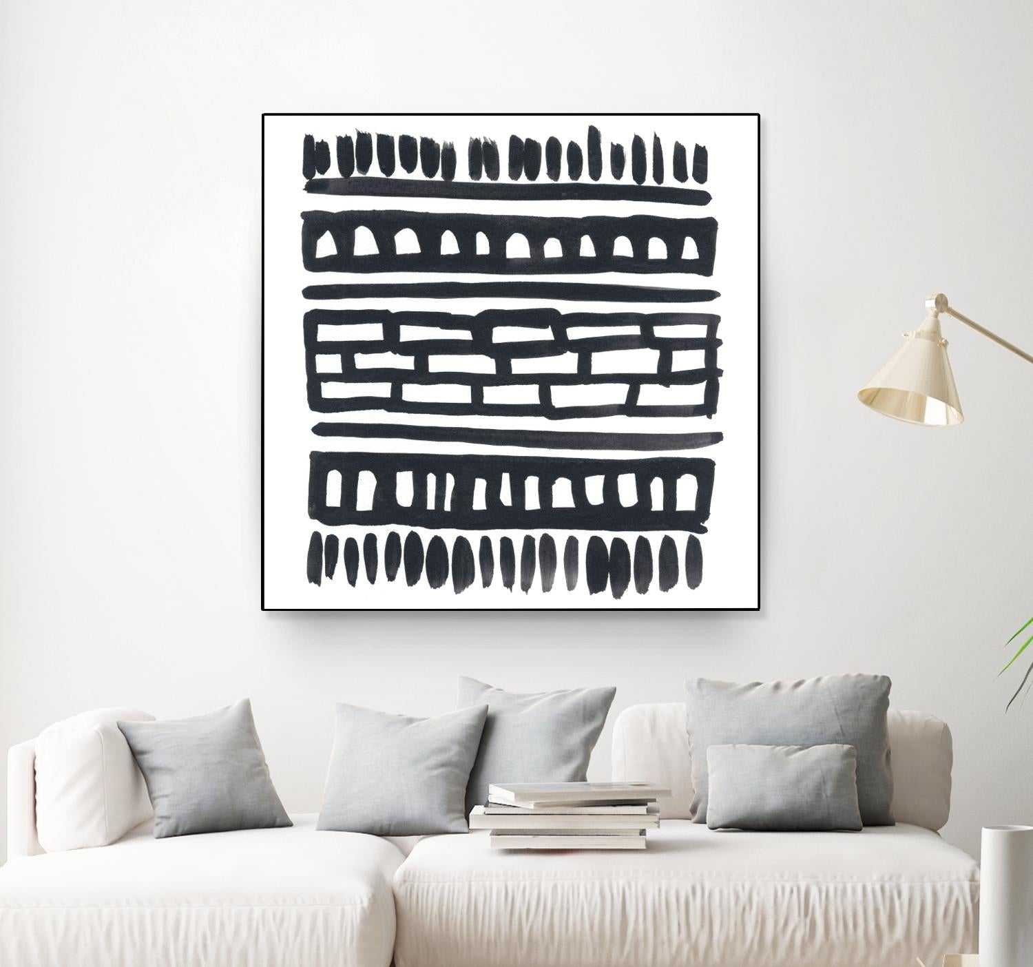 Weft III by June Erica Vess on GIANT ART - black abstract