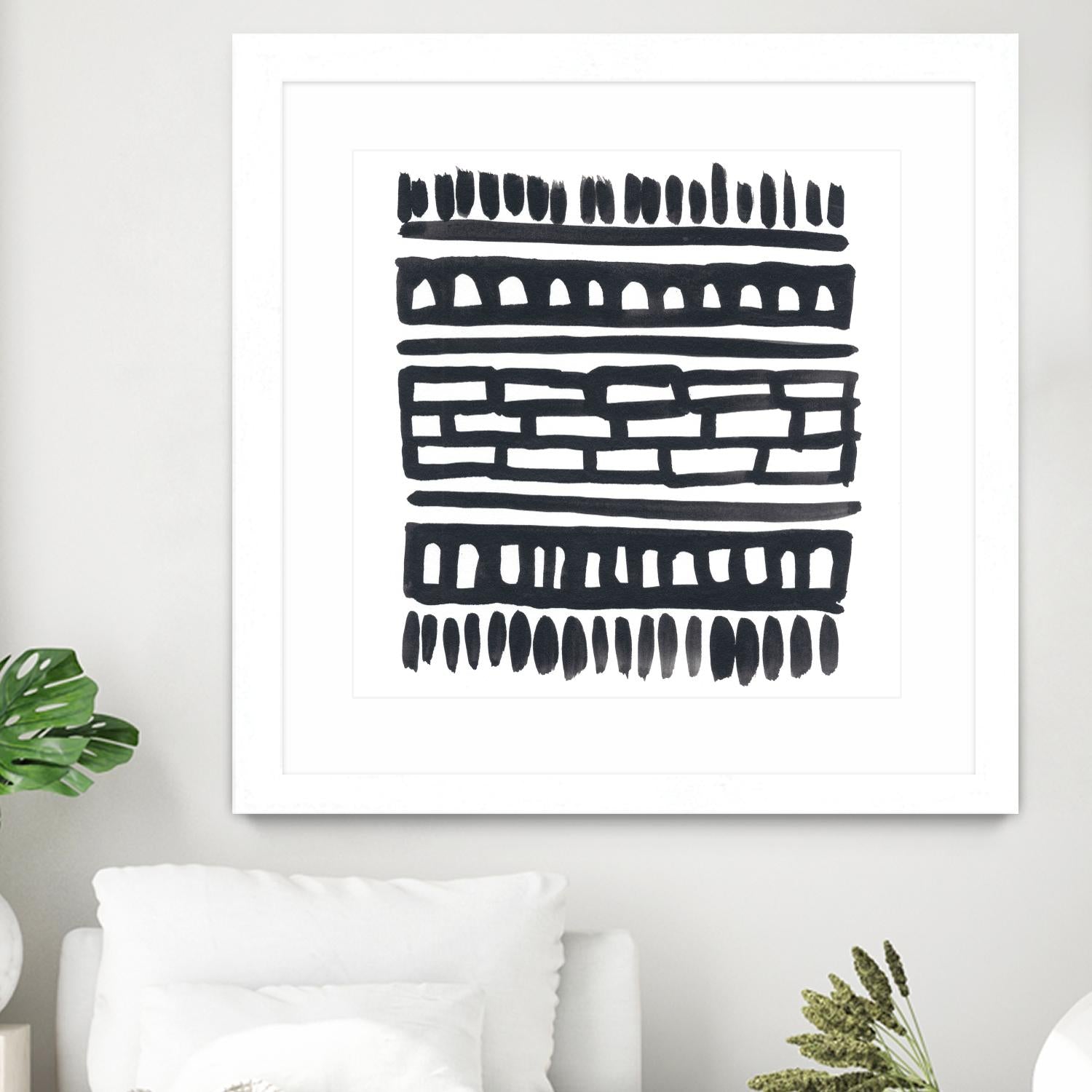 Weft III by June Erica Vess on GIANT ART - black abstract