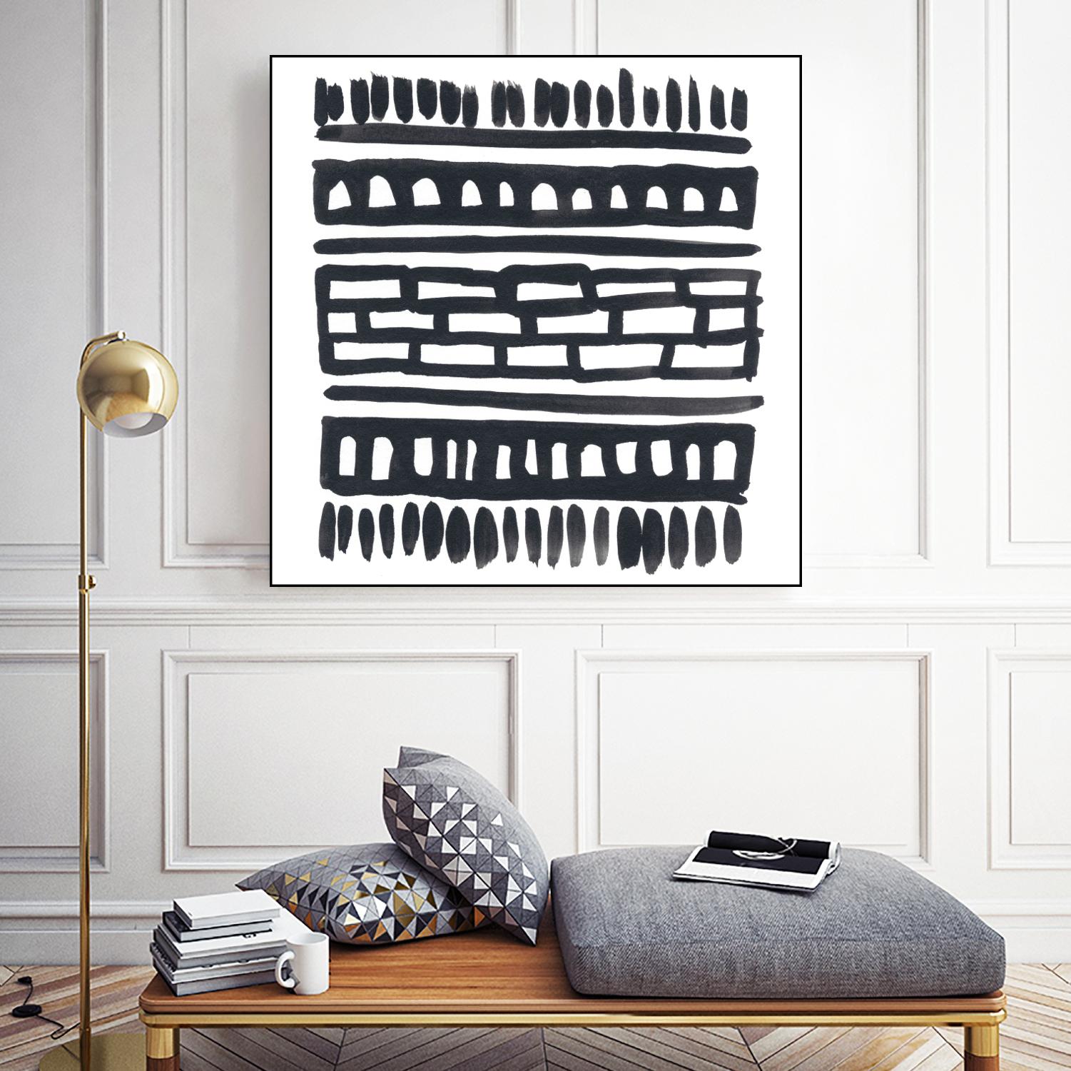 Weft III by June Erica Vess on GIANT ART - black abstract