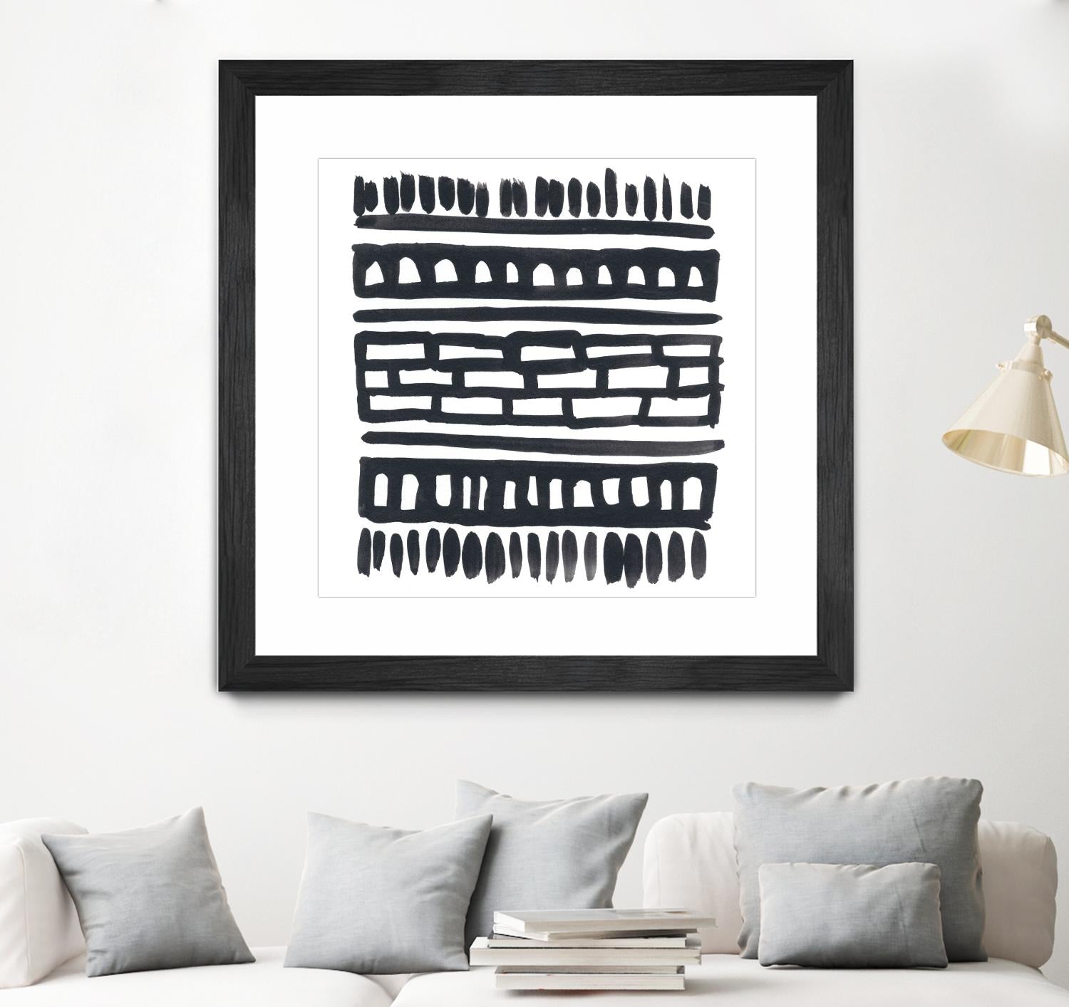 Weft III by June Erica Vess on GIANT ART - black abstract