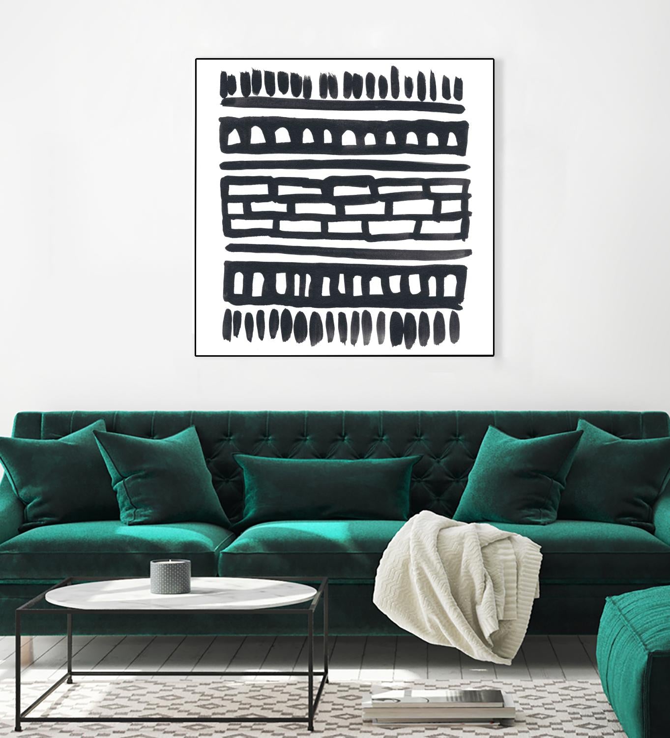 Weft III by June Erica Vess on GIANT ART - black abstract