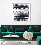 Weft III by June Erica Vess on GIANT ART - black abstract