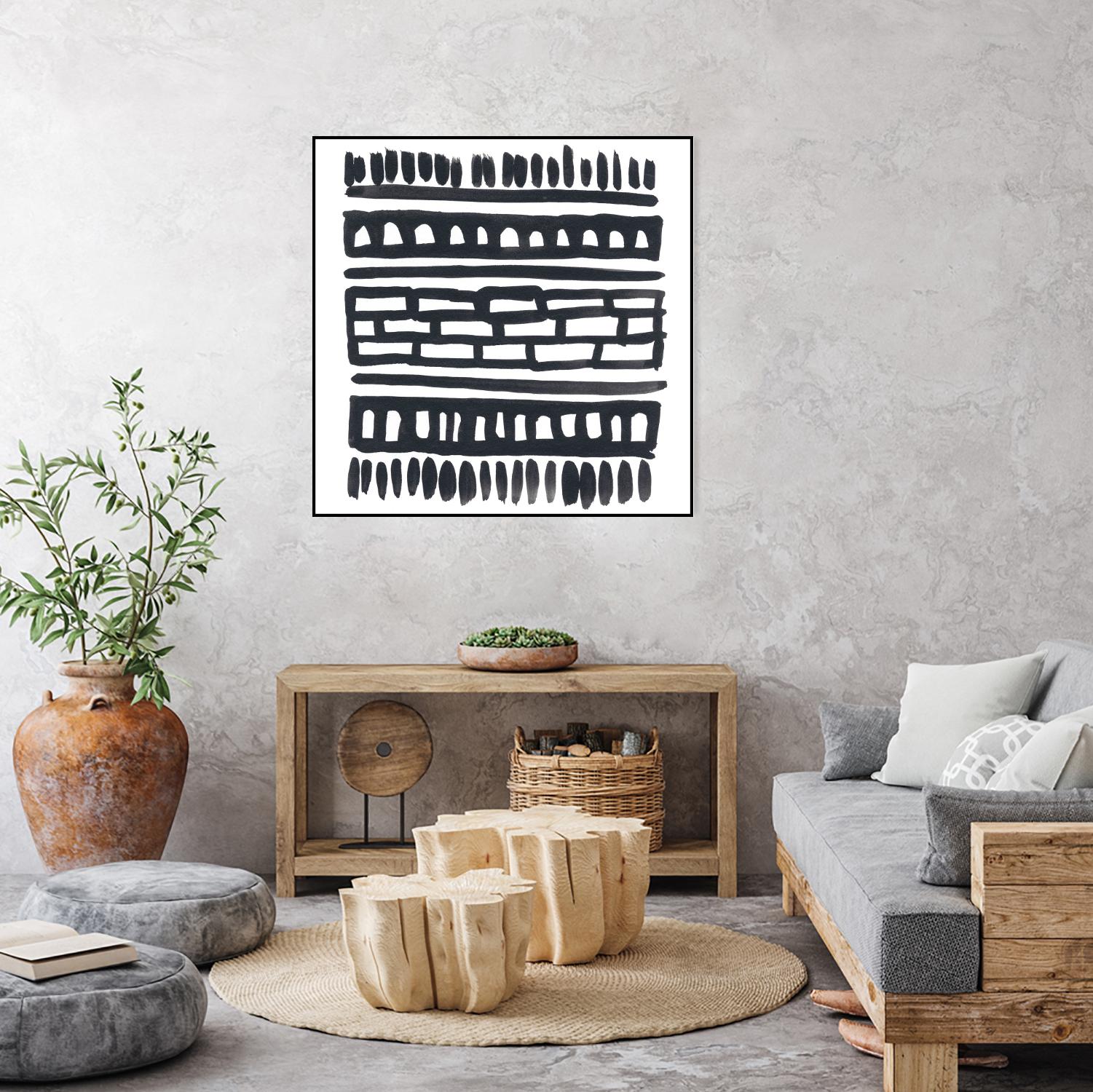 Weft III by June Erica Vess on GIANT ART - black abstract