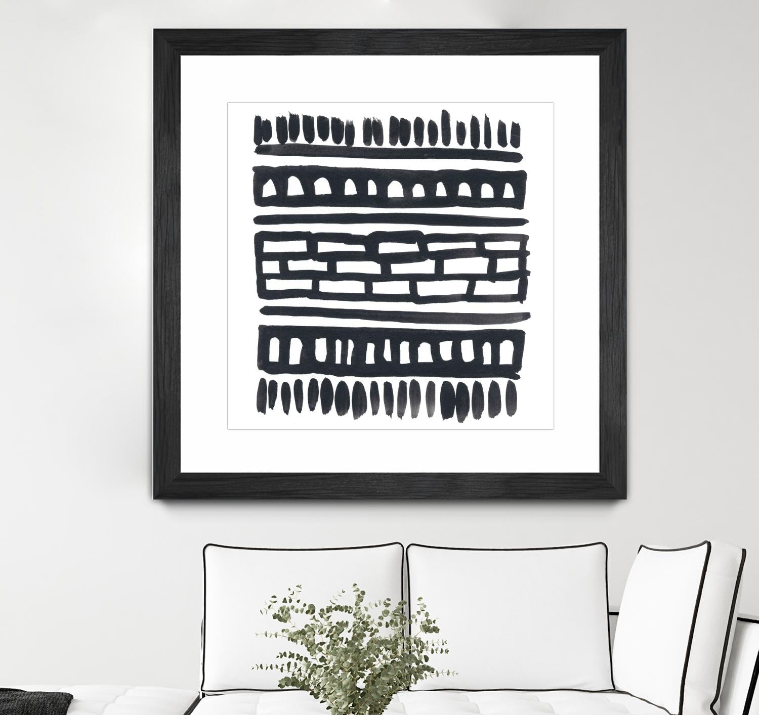 Weft III by June Erica Vess on GIANT ART - black abstract