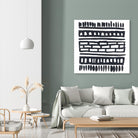 Weft III by June Erica Vess on GIANT ART - black abstract