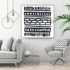 Weft III by June Erica Vess on GIANT ART - black abstract