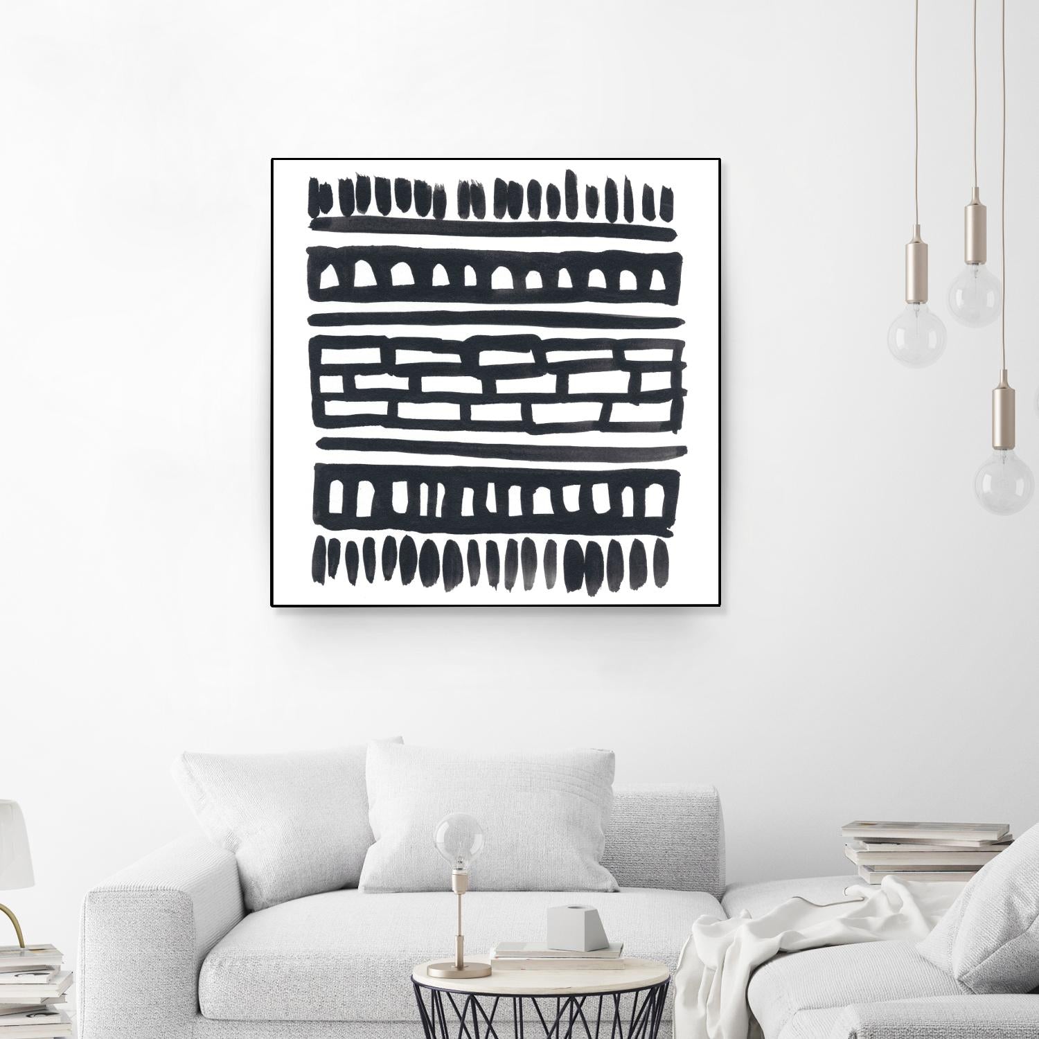 Weft III by June Erica Vess on GIANT ART - black abstract