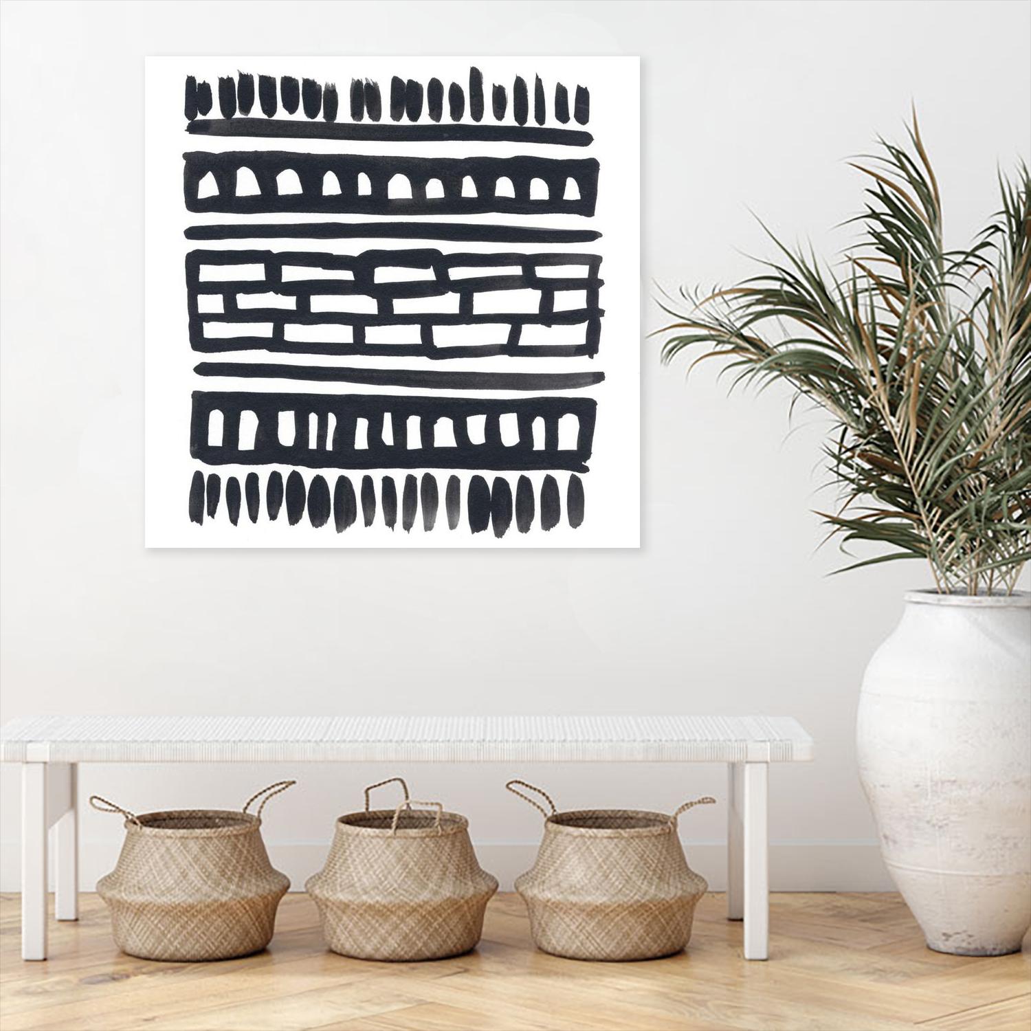 Weft III by June Erica Vess on GIANT ART - black abstract