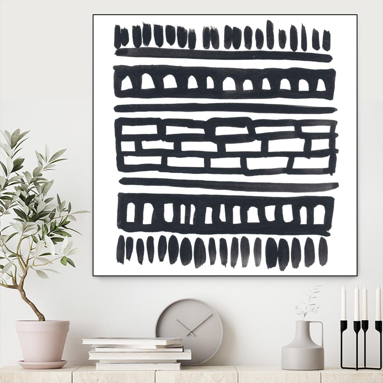 Weft III by June Erica Vess on GIANT ART - black abstract