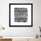 Weft III by June Erica Vess on GIANT ART - black abstract