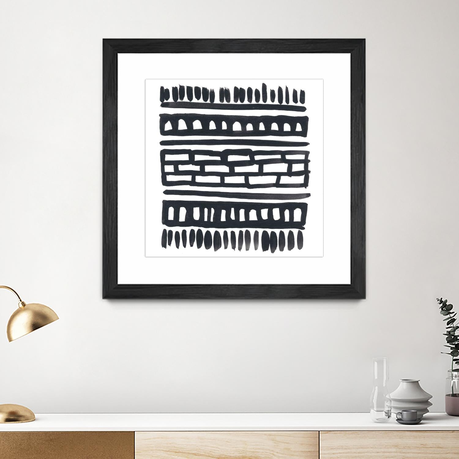 Weft III by June Erica Vess on GIANT ART - black abstract