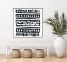 Weft III by June Erica Vess on GIANT ART - black abstract